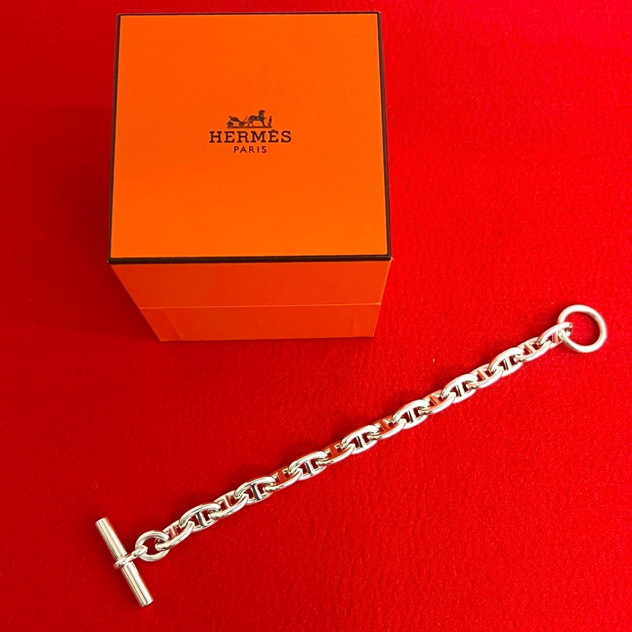 Hermes エルメス シェーヌダンクル MM 16 コマ HERMES