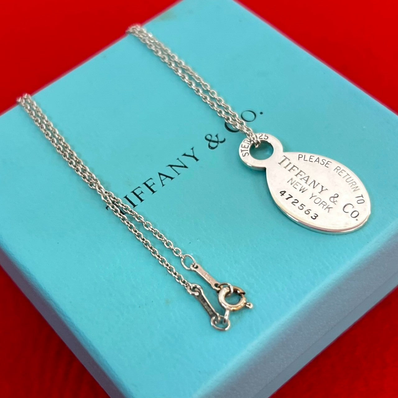 TIFFANY&Co. ティファニー リターントゥ オーバルタグ ネックレス – Trip