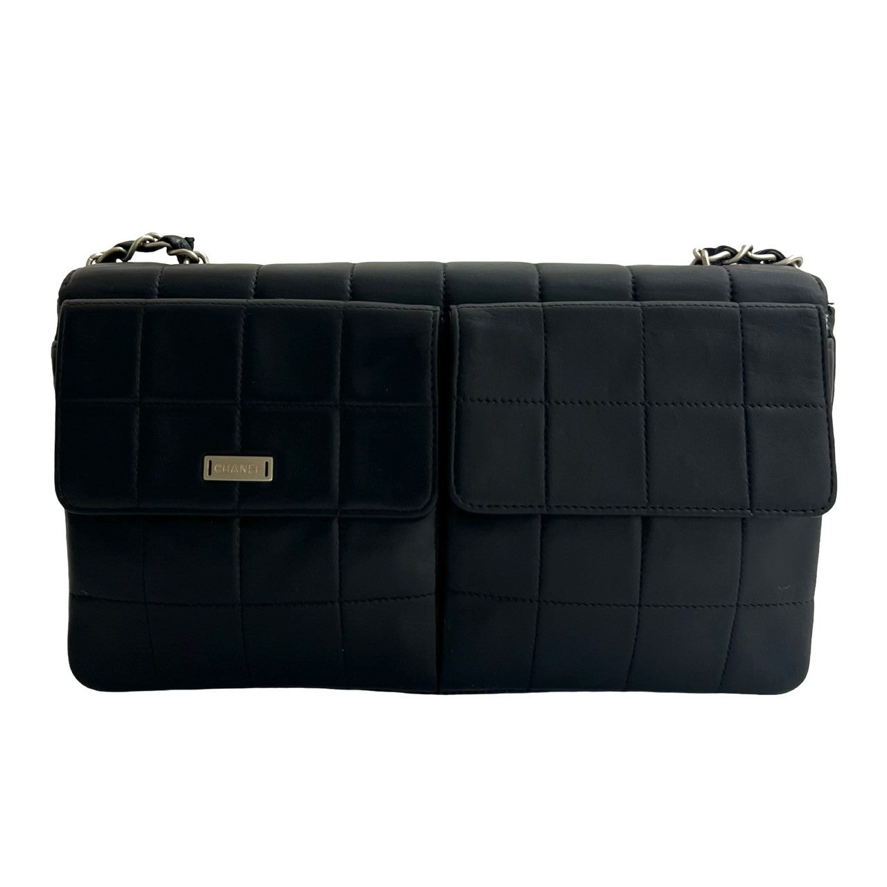 正規　CHANEL　ショルダーバッグ CHANEL ブラックショルダーバッグの通販はau PAY マーケット - 輸入