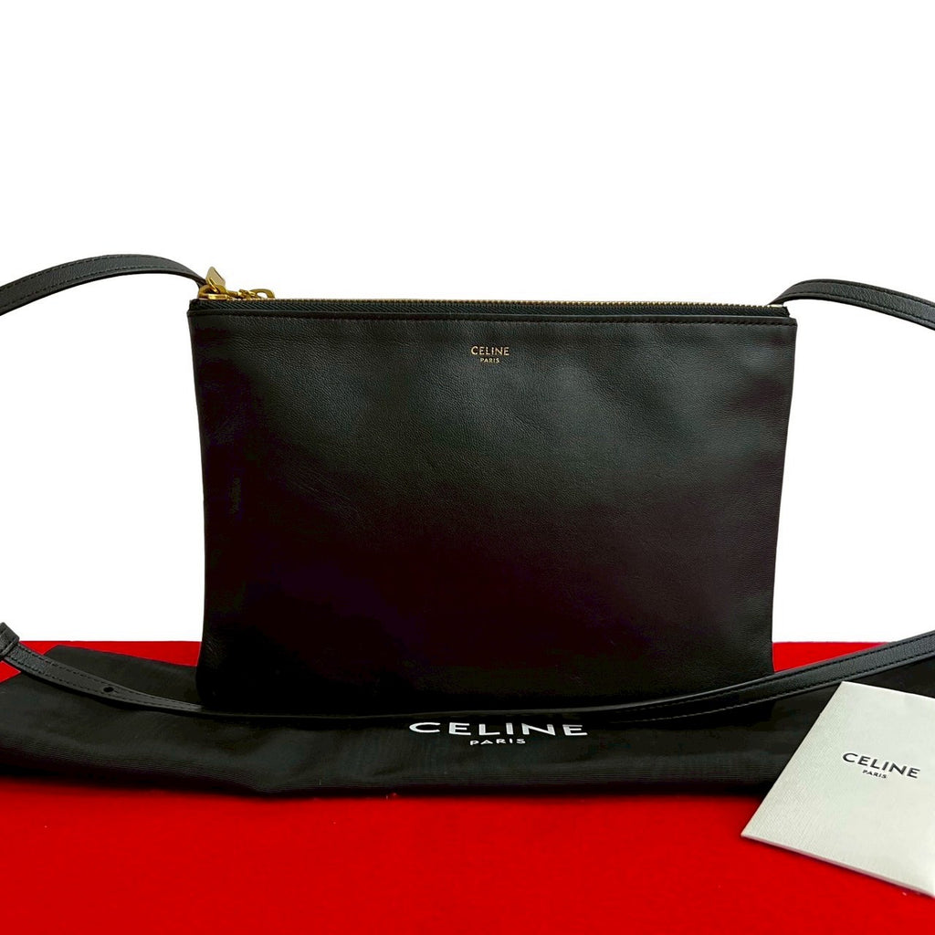 CELINE セリーヌ トリオ スモール ショルダーバッグ – Trip