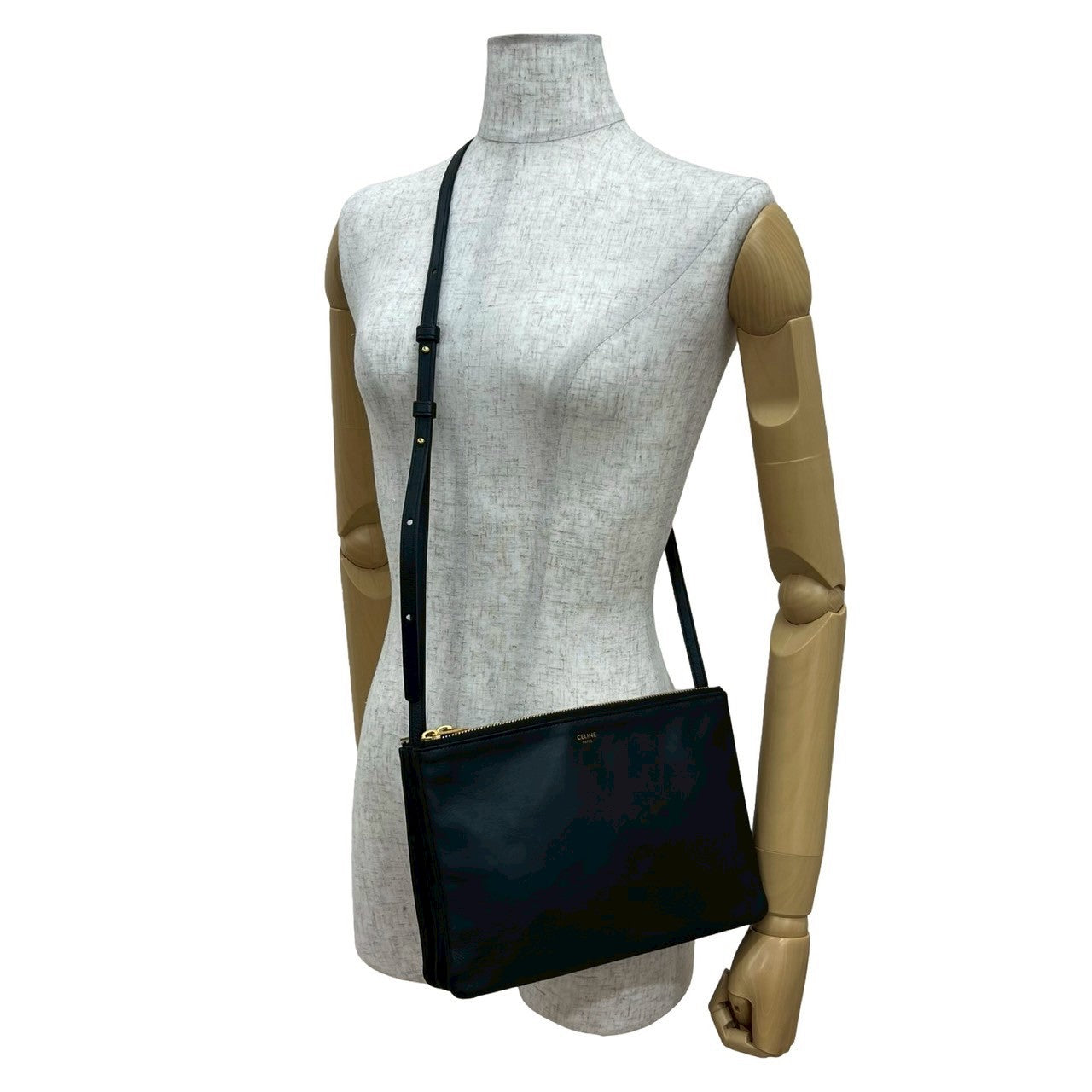 CELINE セリーヌ トリオ スモール ショルダーバッグ – Trip
