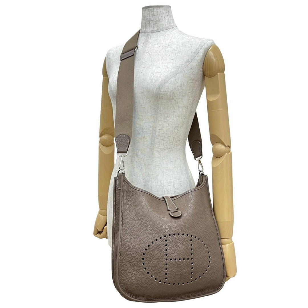 Shoulder bag Hermes Evelyn 3