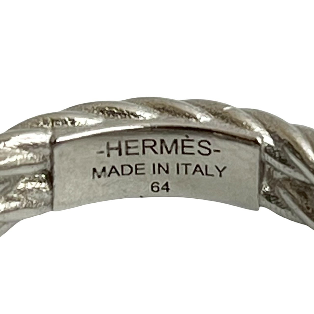HERMES エルメス コルタージュ ロープリング 64 指輪 – Trip