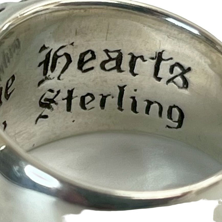 リング・指輪 クロムハーツ フローラルクロス ルビー