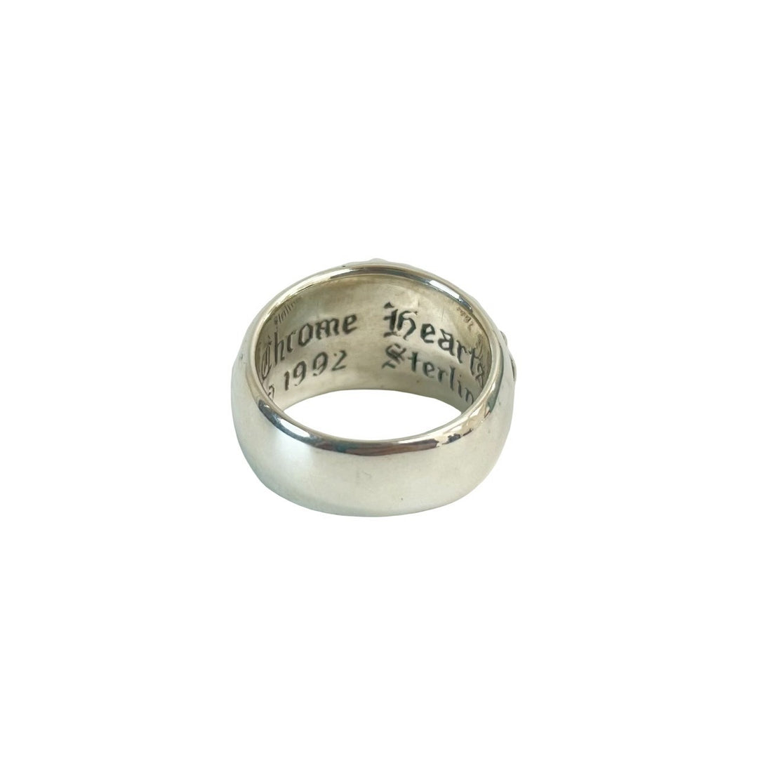 リング・指輪 クロムハーツ フローラルクロス ルビー