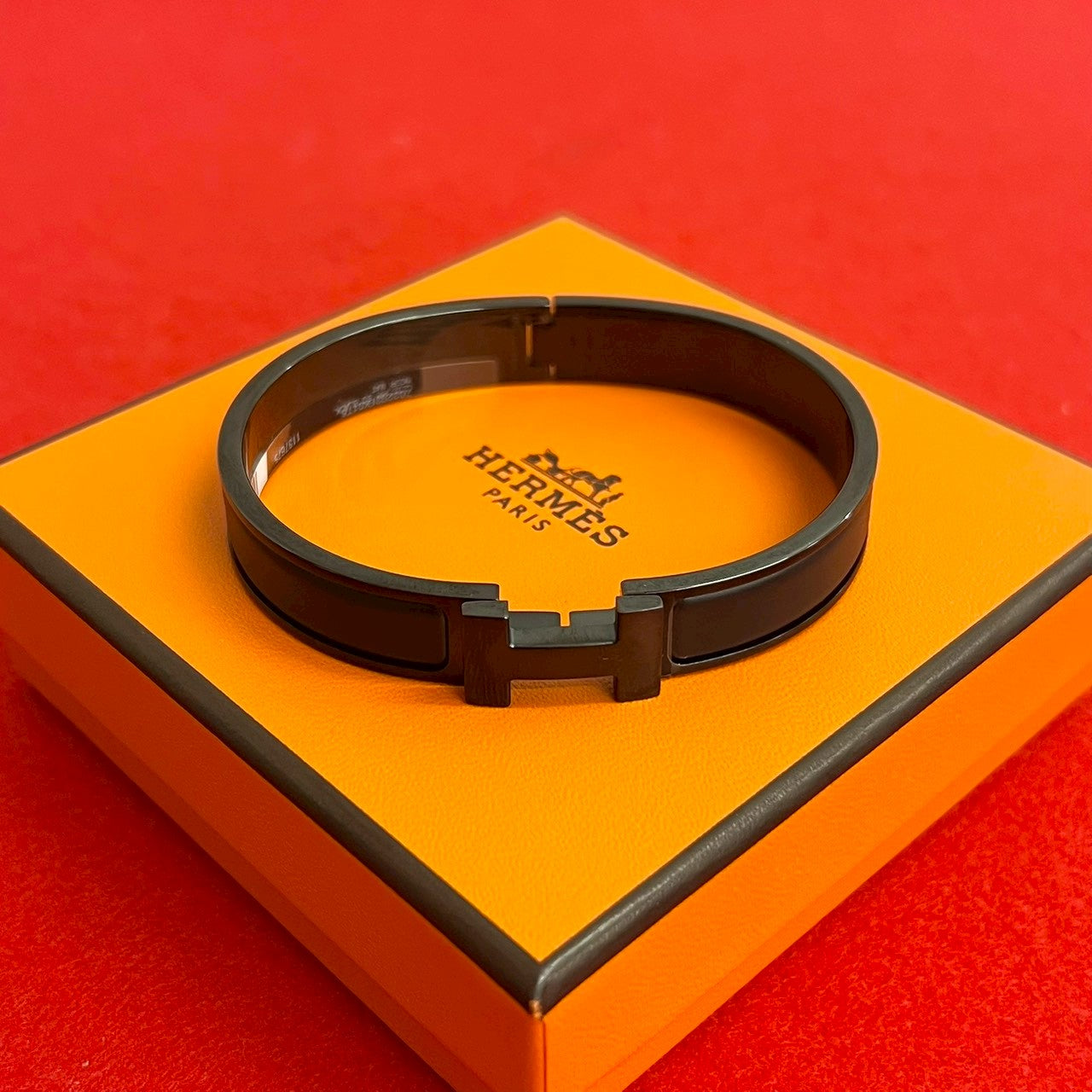 HERMES エルメス クリック HH ソーブラック ブレスレット – Trip