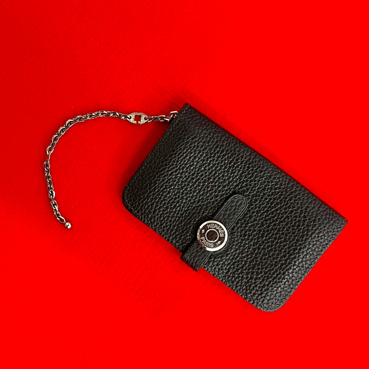 エルメス HERMES ドゴン ミニ トゴ カードケース 名刺入れ ブラック エルメス HERMES ドゴン ミニ トゴ カードケース 名刺入れ ブラック