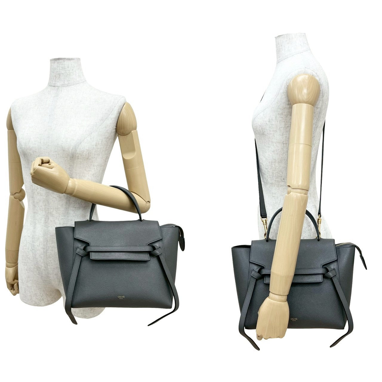 CELINE セリーヌ ラゲージ マイクロショッパー ショルダーバッグ – Trip