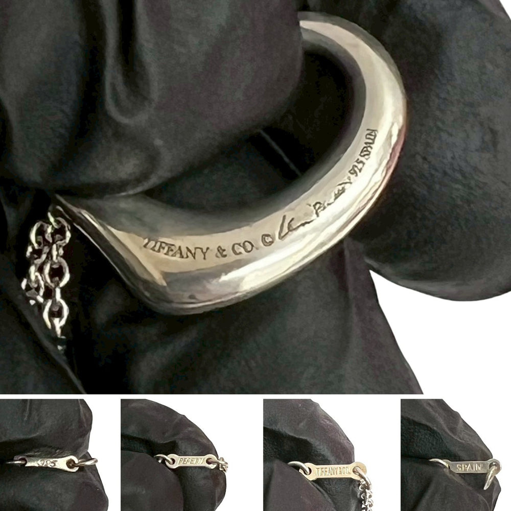 necklace tiffany open heart