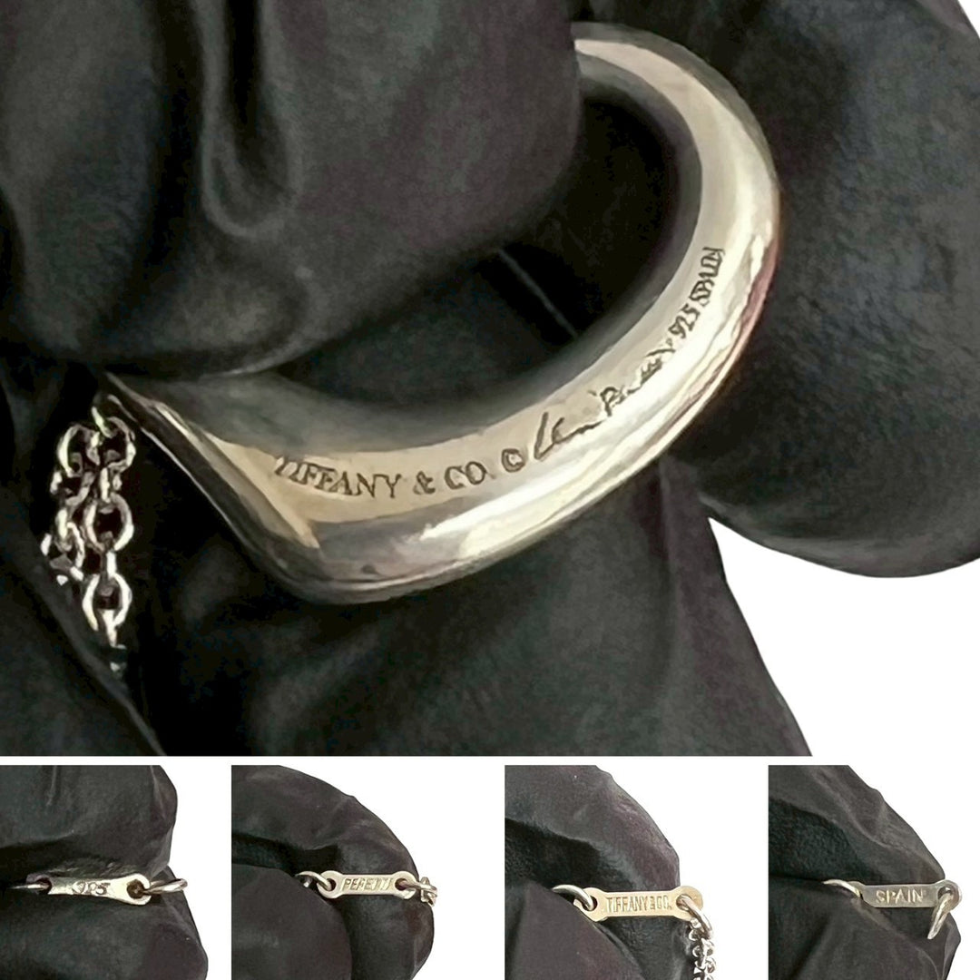 necklace tiffany open heart