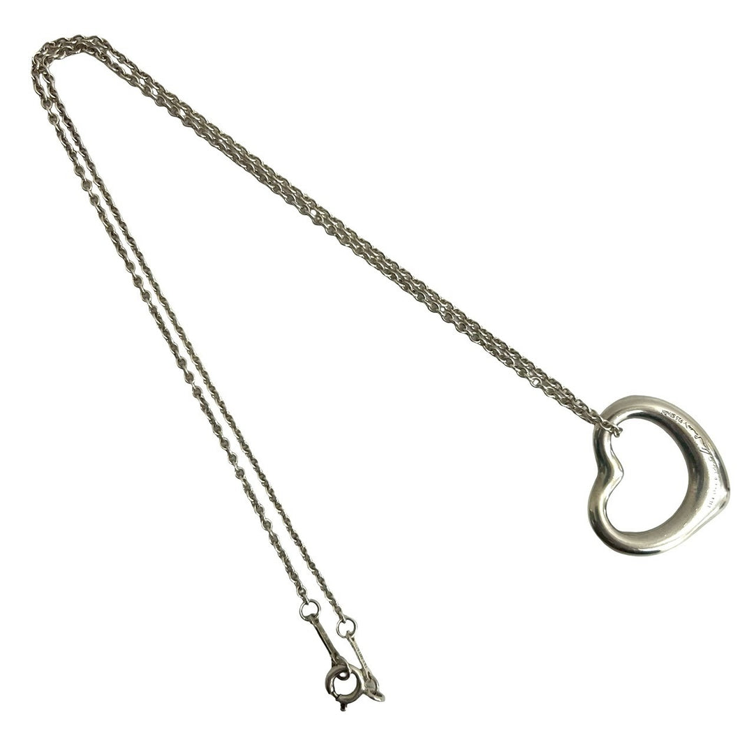 necklace tiffany open heart