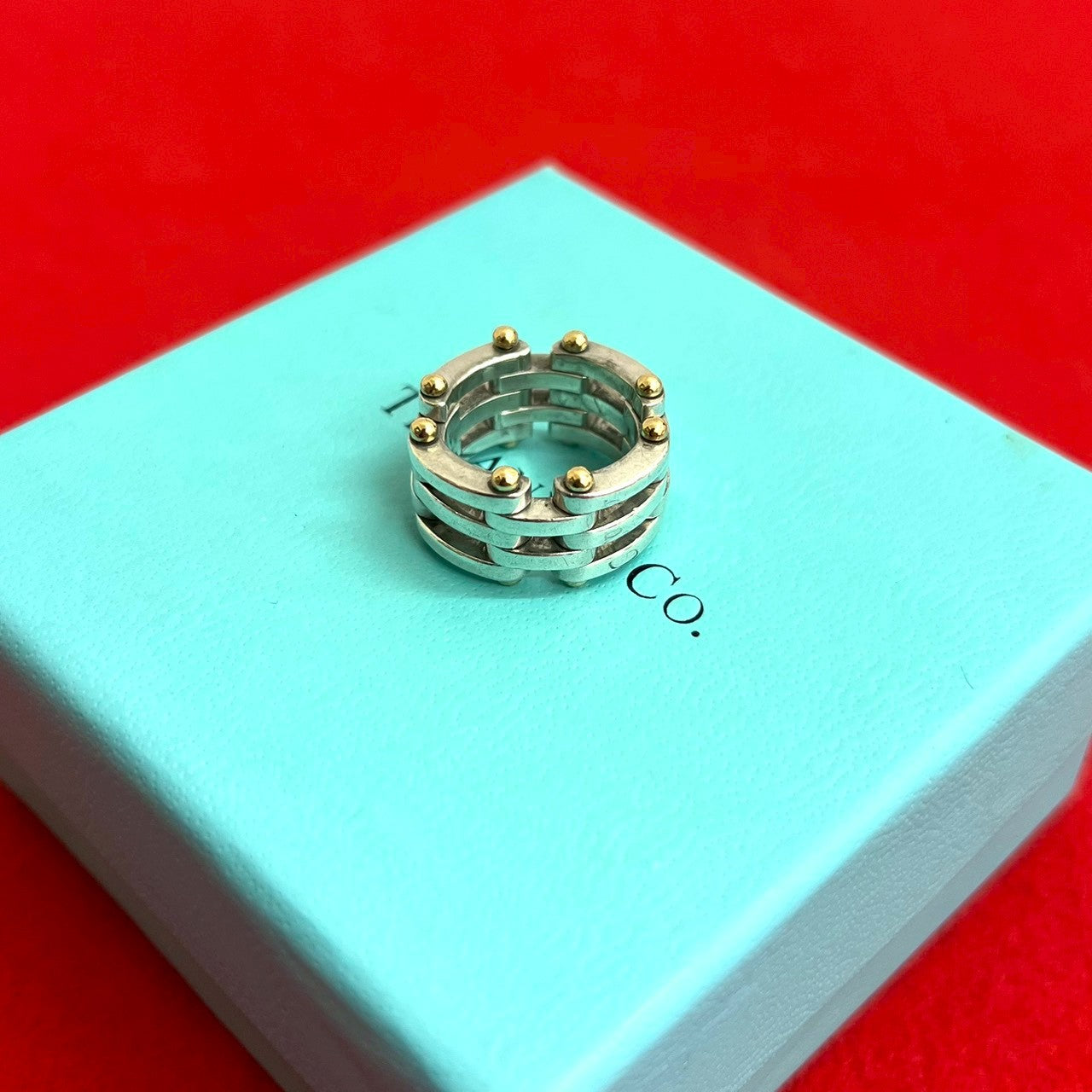 Tiffany & Co. - Tiffany ゲートリング 12号 美品の通販 by こうふくや｜