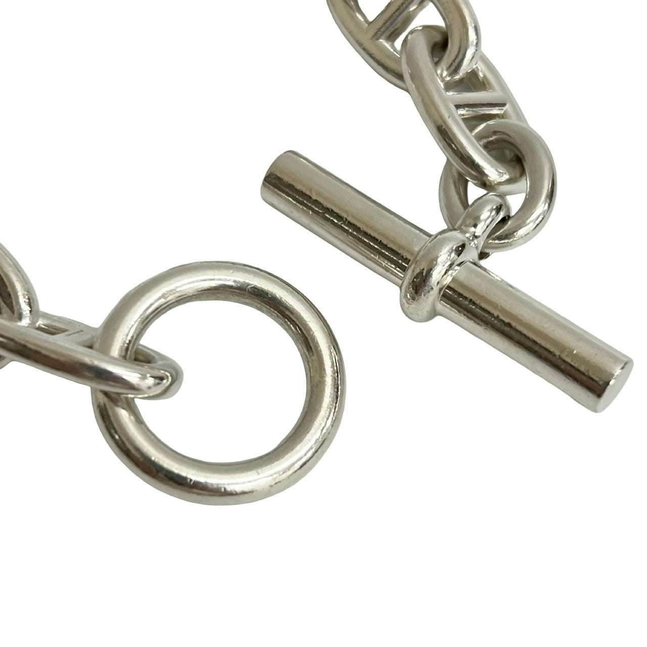 HERMES エルメス シェーヌダンクル TGM マルジェラ期 ブレスレット – Trip