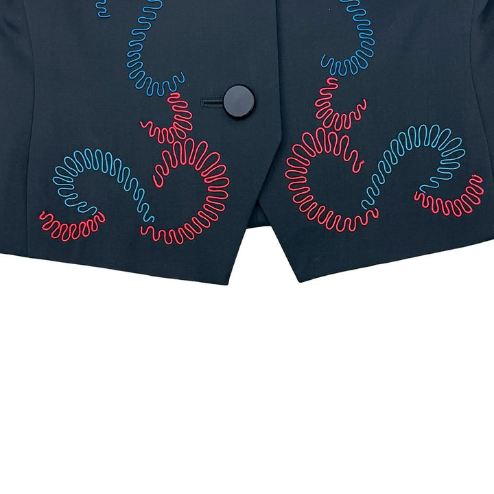 Collarless jacket Yves Saint Laurent