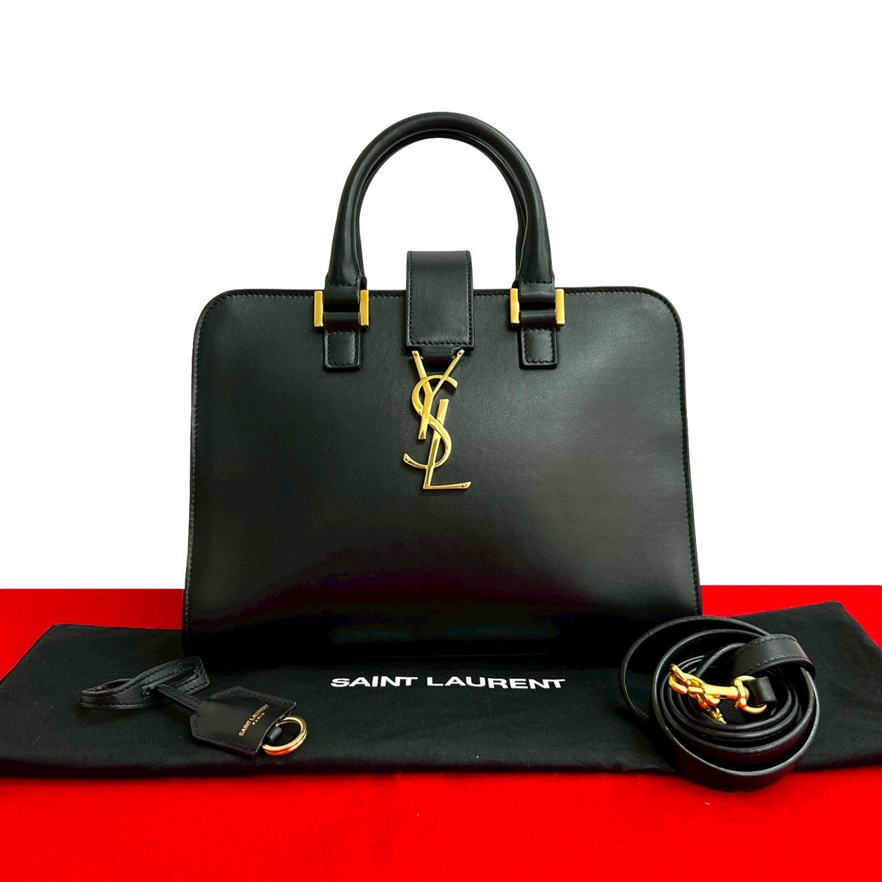 SAINT LAURENT PARIS サンローランパリ ベイビー カバス ショルダー