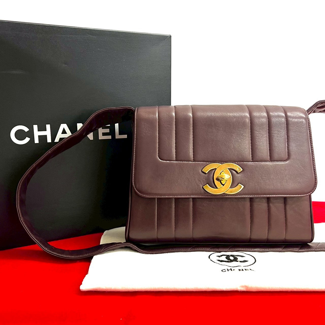 CHANEL シャネル (Vintage) マドモアゼル ショルダーバッグ – Trip