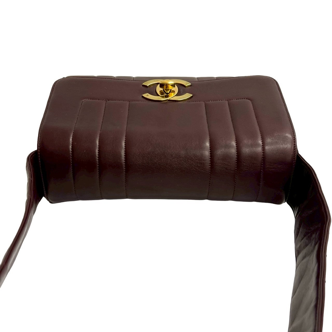 シャネル マドモアゼル GD金具 ショルダーバッグ■04oh09363370 CHANEL チェーンショルダーバッグ ゴールド金具 ダブルチェーン