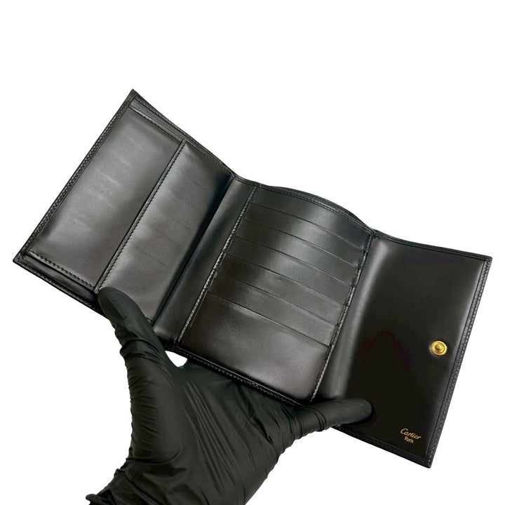 三つ折り財布 カルティエ