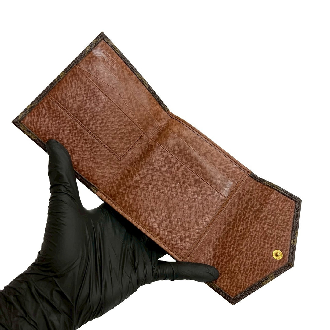 三つ折り財布 ルイヴィトン ポルト モネ ビエカルディ