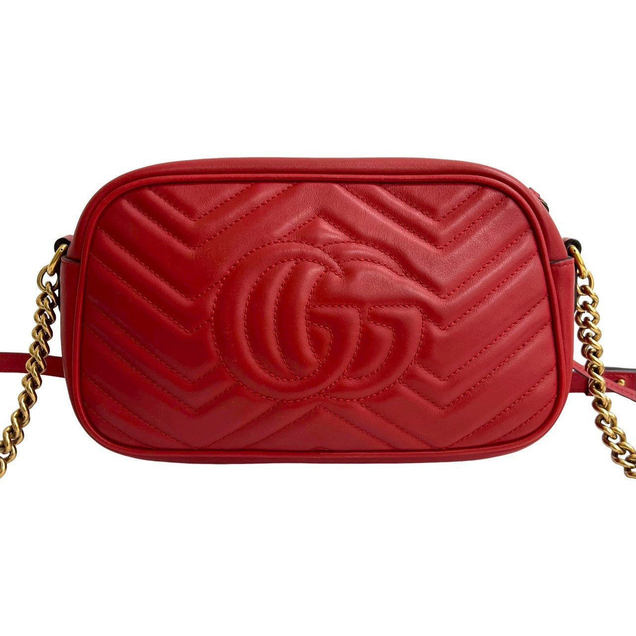 グッチ 498100 ボディバッグ レッド  GUCCI GGマーモント GUCCI（グッチ） ボディバッグ 498100 GGマーモント ボディバッグ