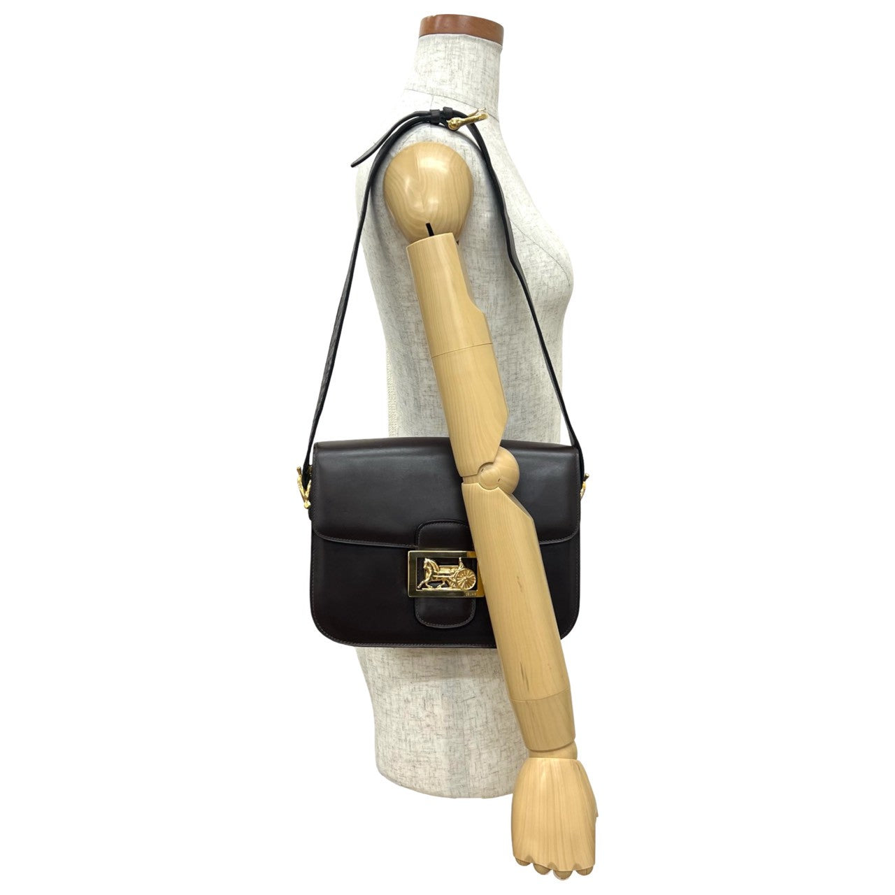 セリーヌ　ビンテージ　ショルダーバッグ CELINE セリーヌ (Vintage) ショルダーバッグ – Trip