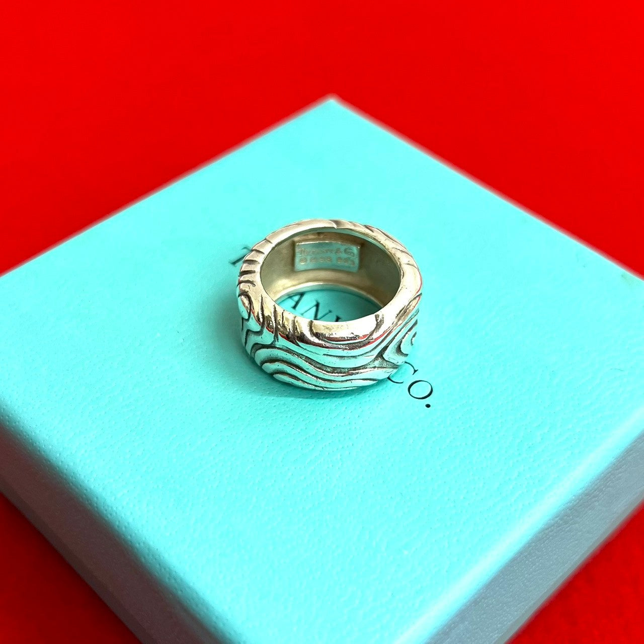 TIFFANY&Co.】ティファニー ラブノット ヴィンテージ シルバー925×K18 