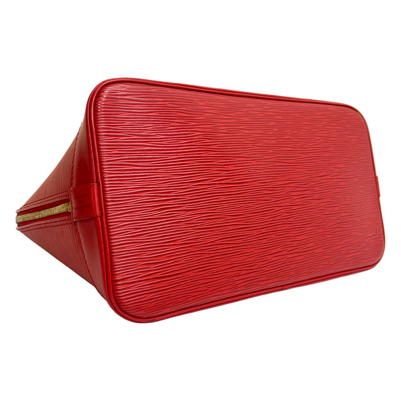 ルィヴィトン　赤 ハンドバッグ ロゴ入り LOUIS VUITTON ルイヴィトン (Vintage) アルマ ハンドバッグ – Trip