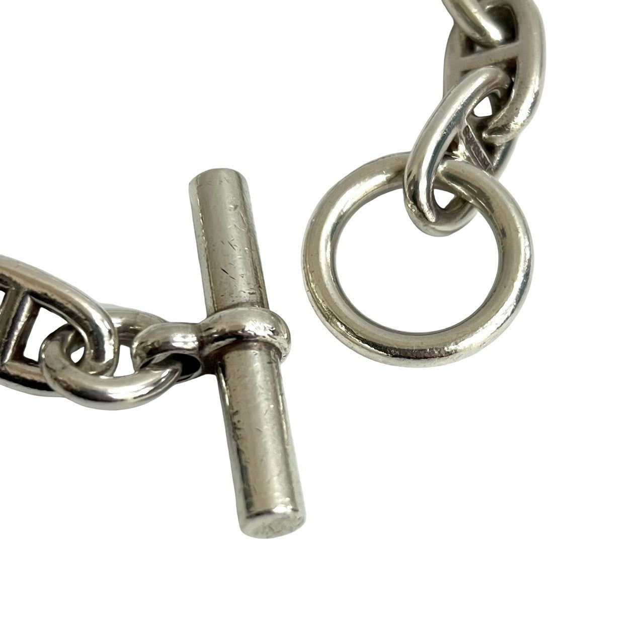 HERMES シェーヌダンクル　GM13コマ　マルジェラ期 エルメス ブレスレット シェーヌダンクル GM 13コマ マルジェラ期