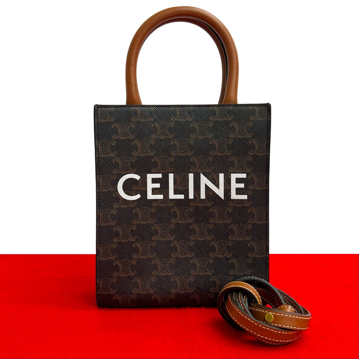 shoulder bag celine vertical hippo mini