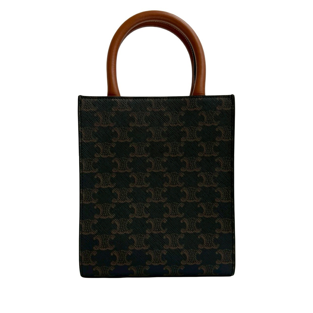 ミニ バーティカルカバ 黒×ブラウン ミニバッグ ショルダーバッグ CELINE セリーヌ バーティカル カバ ミニ ショルダーバッグ – Trip