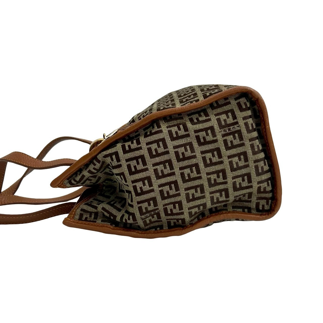 【FENDI】フェンディ ブラウン レザー ロゴ ヘッドバンド FENDI フェンディ ハンドバッグ – Trip