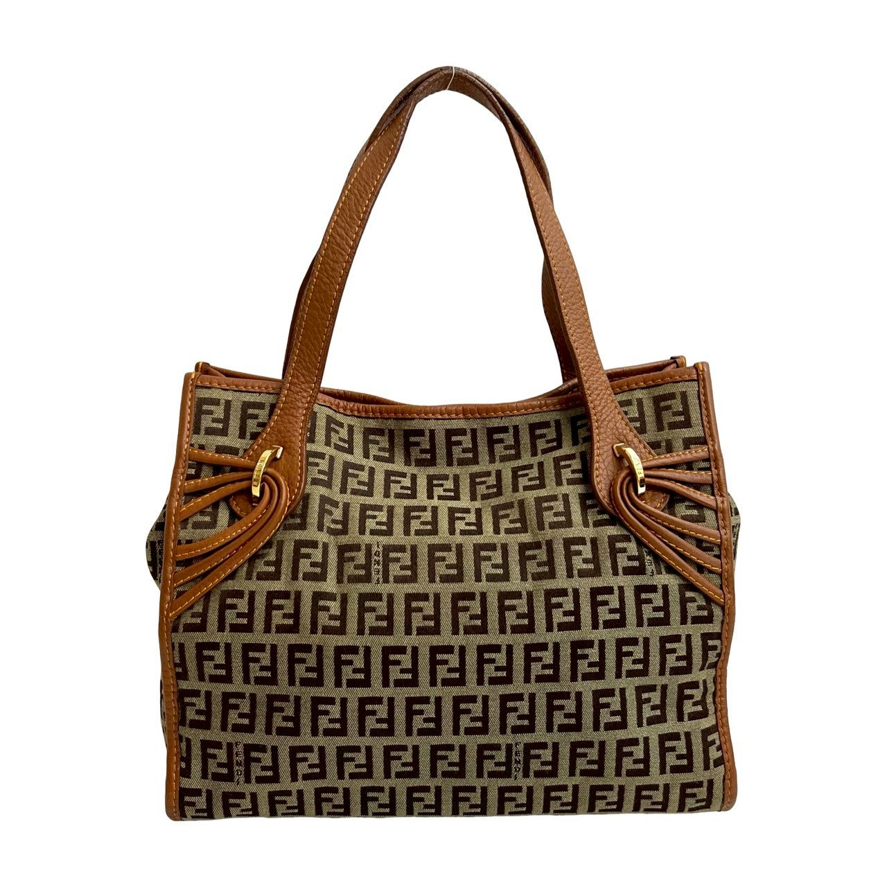 Fendi ブラウン ベージュ ハンドバッグ FENDI フェンディ ハンドバッグ – Trip