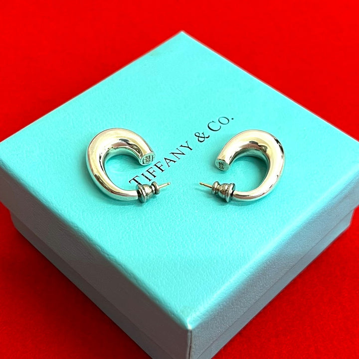 Earrings Tiffany Half Hoop Earrings