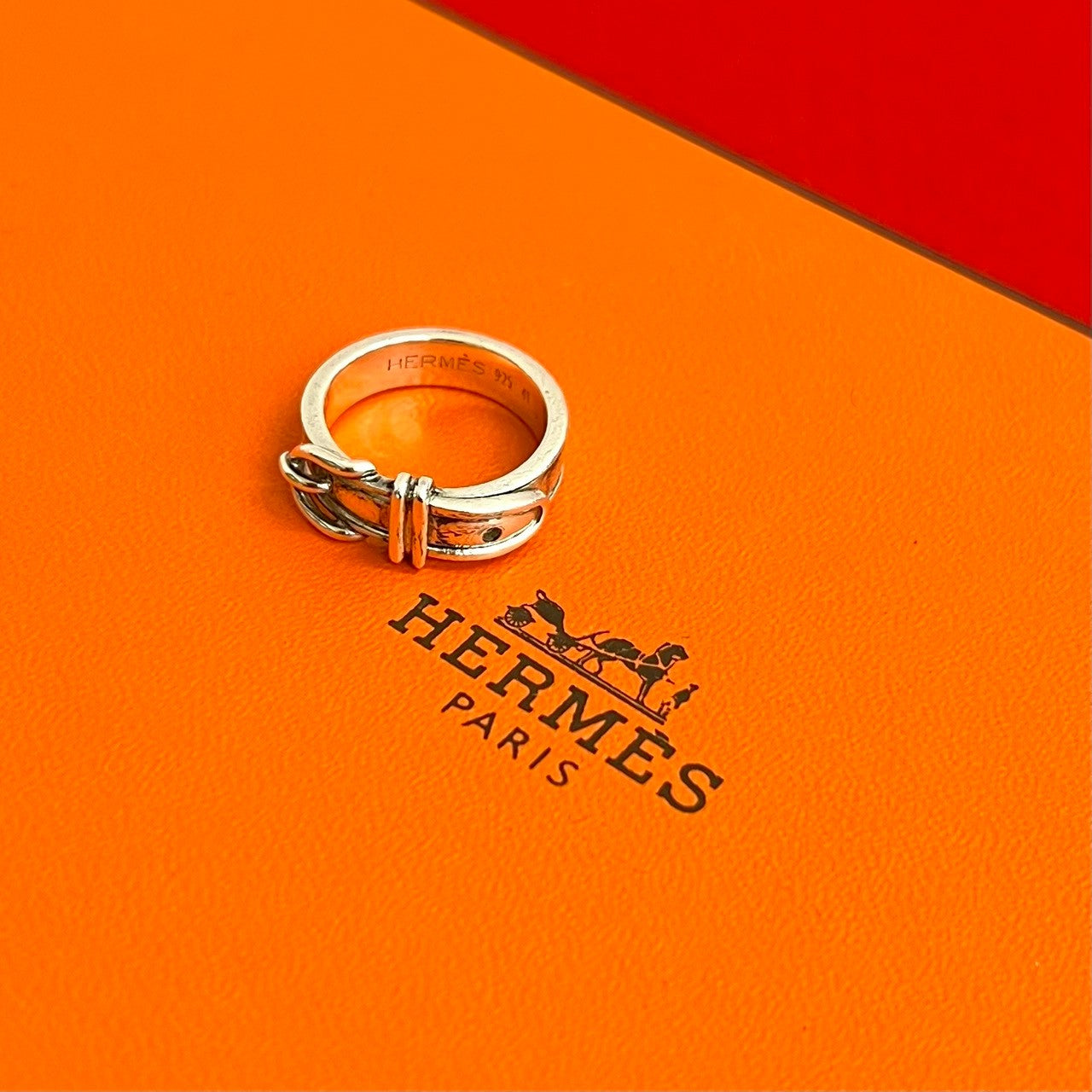 HERMES エルメス 925 サンチュールリング アクセサリー HERMES エルメス サンチュール リング・指輪 – Trip