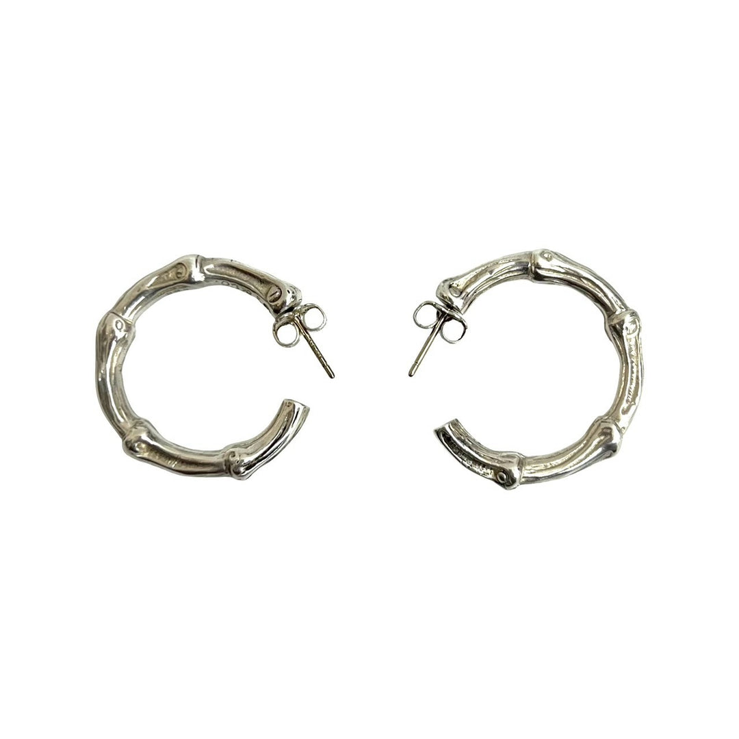 Earrings Tiffany Bamboo Hoop Earrings