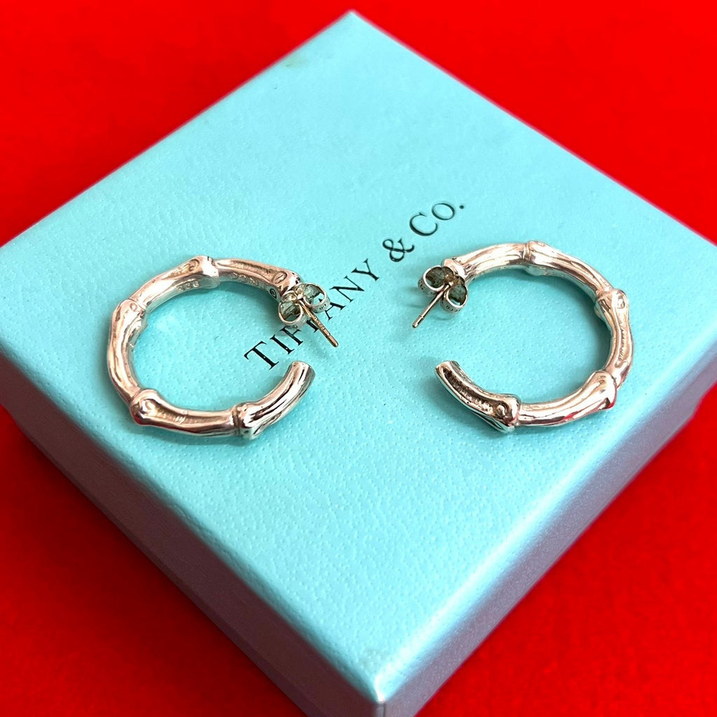 TIFFANY&Co. ティファニー バンブー フープピアス – Trip