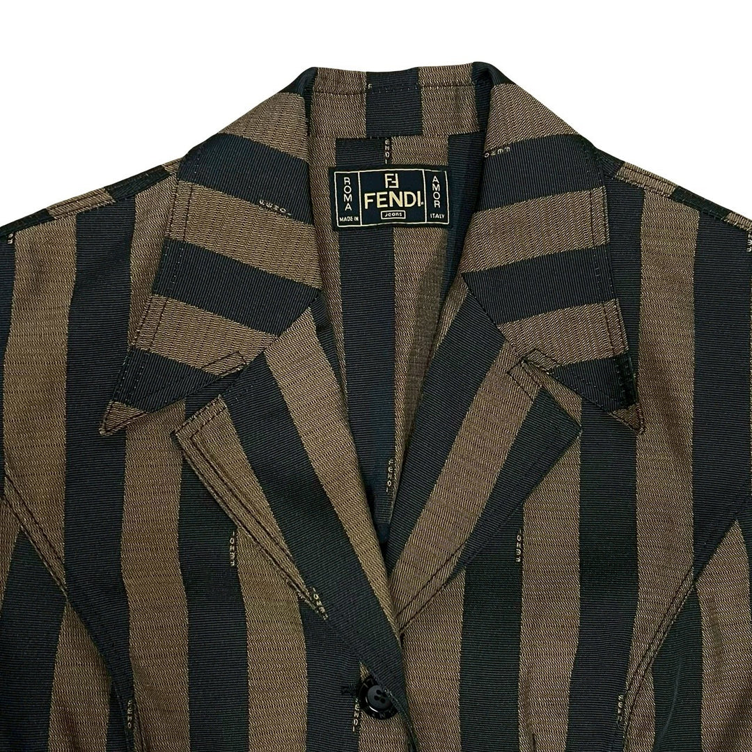 tailored jacket fendi