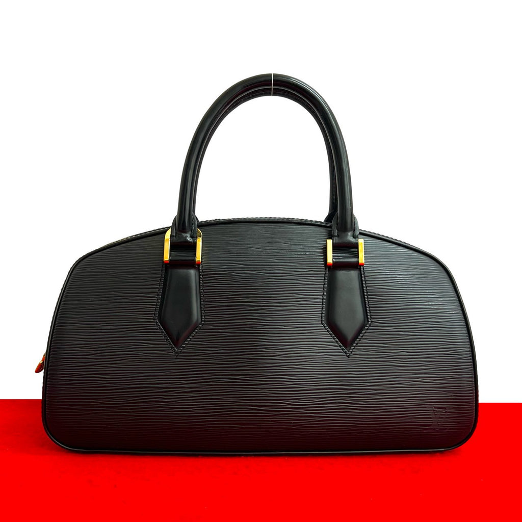Louis Vuitton ブラック ハンドバッグ セット LOUIS VUITTON ルイヴィトン (Vintage) ジャスミン ハンドバッグ – Trip