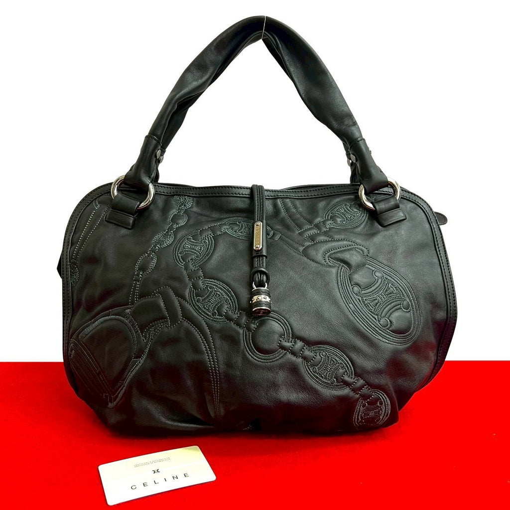 CELINE セリーヌ ビタースウィート ハンドバッグ レザー CELINE セリーヌ (Vintage) ビタースウィート トートバッグ – Trip