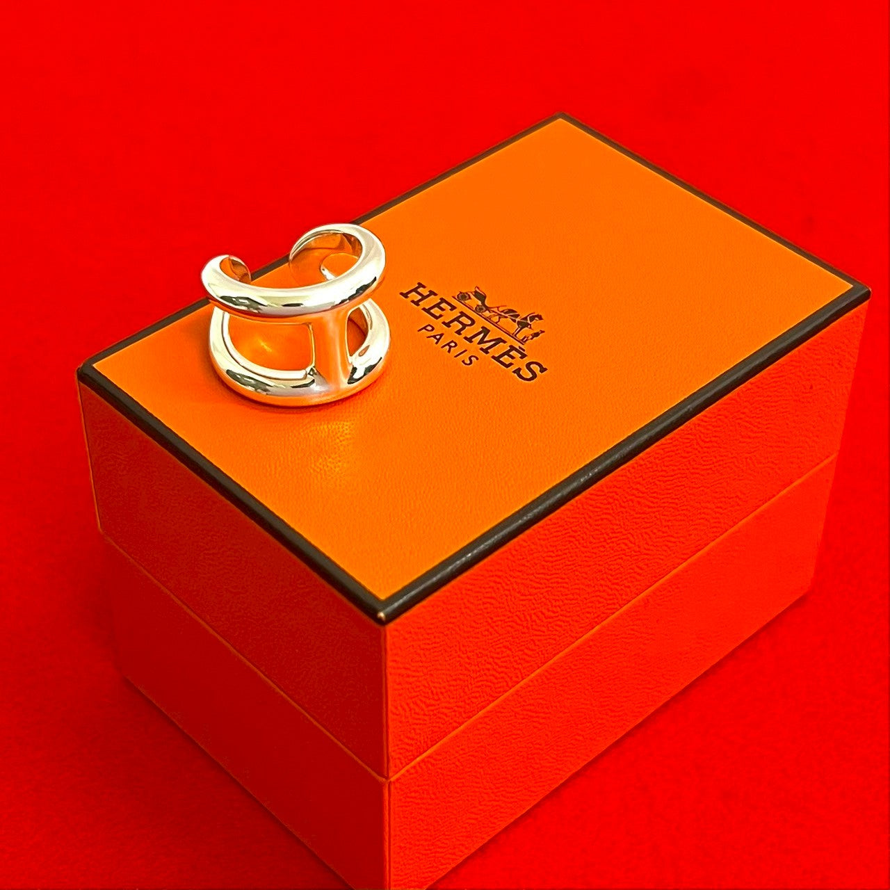 HERMES エルメス オスモズ GM リング 指輪 – Trip