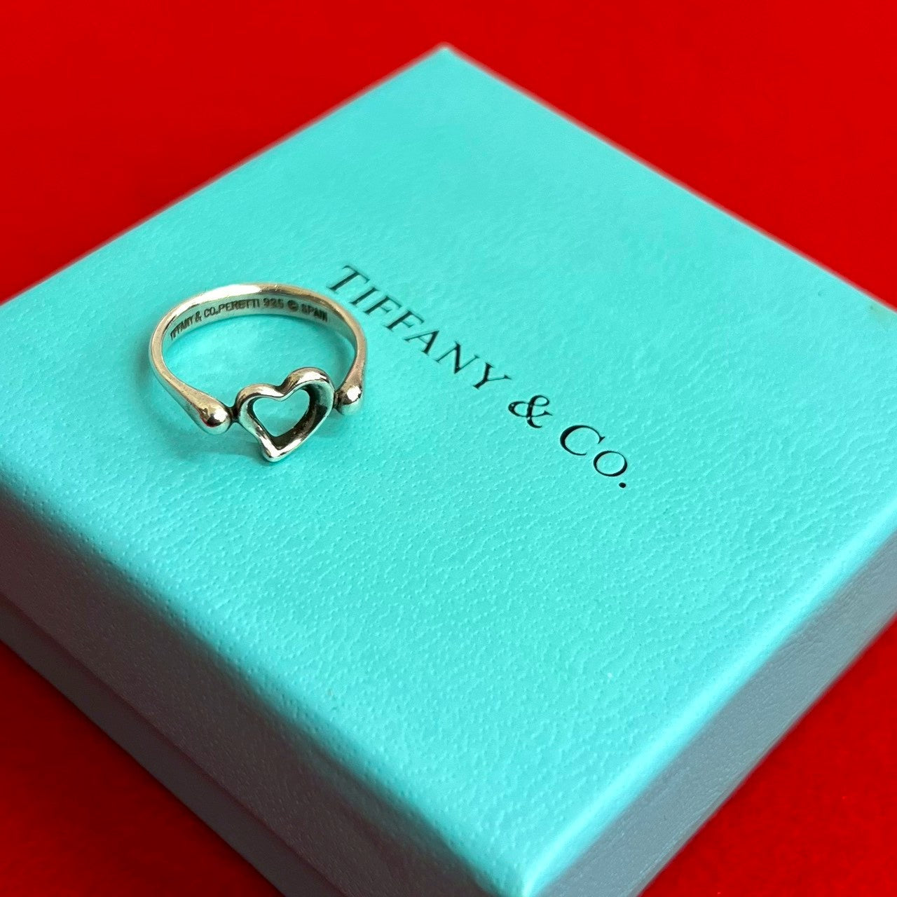TIFFANY&Co. ティファニー エルサペレッティ オープンハート リング