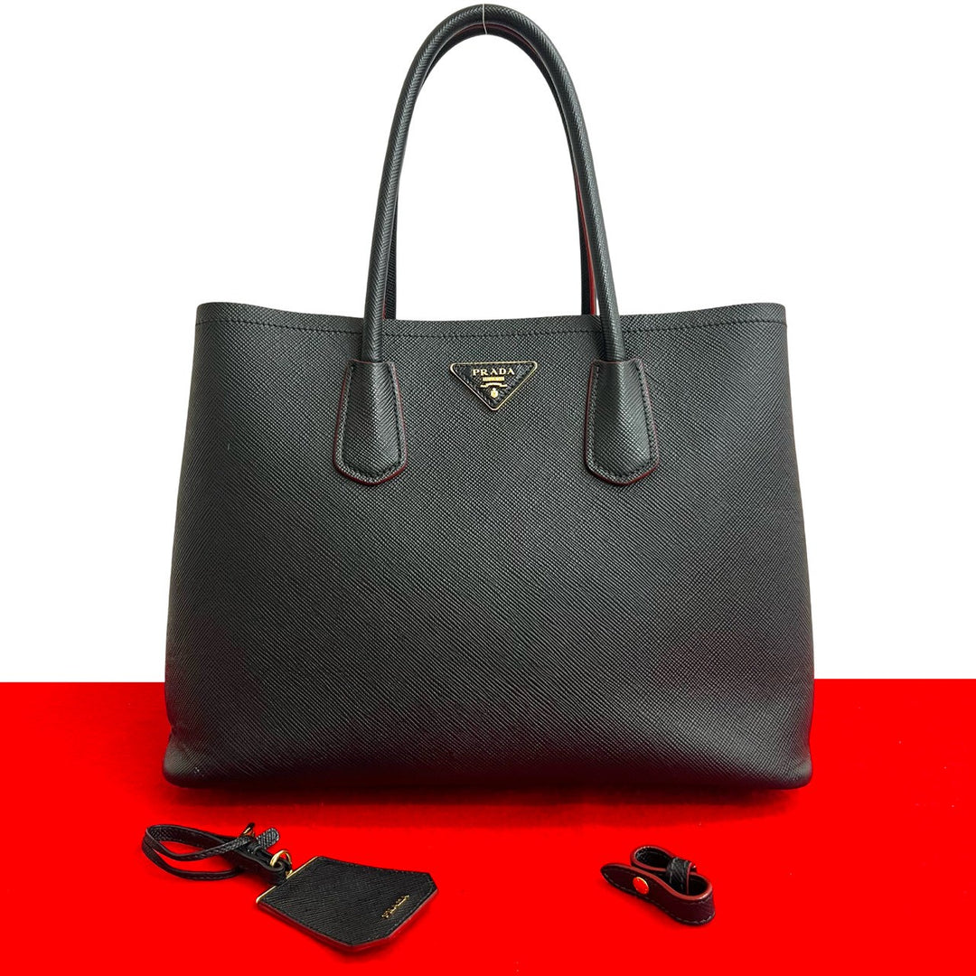 トートバッグ プラダ ダブルバッグ