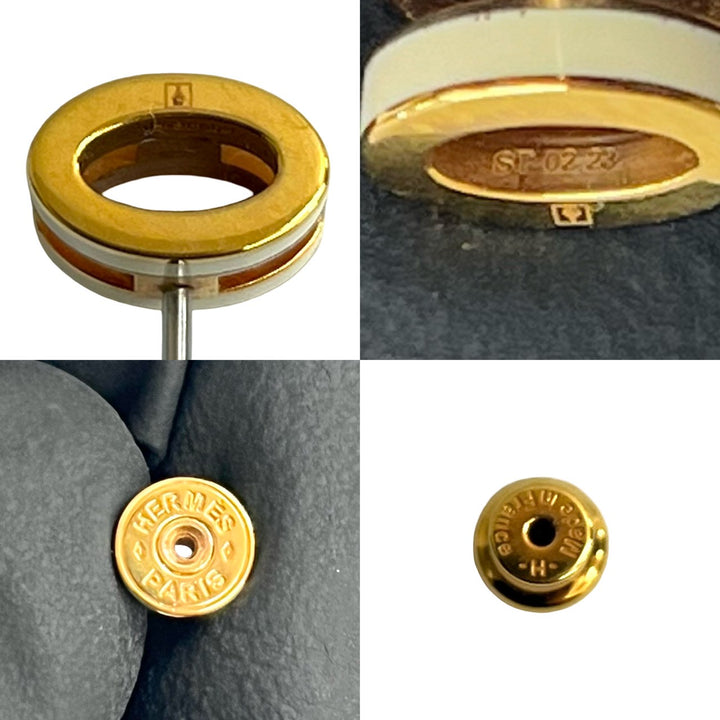 earrings hermes mini pop ash