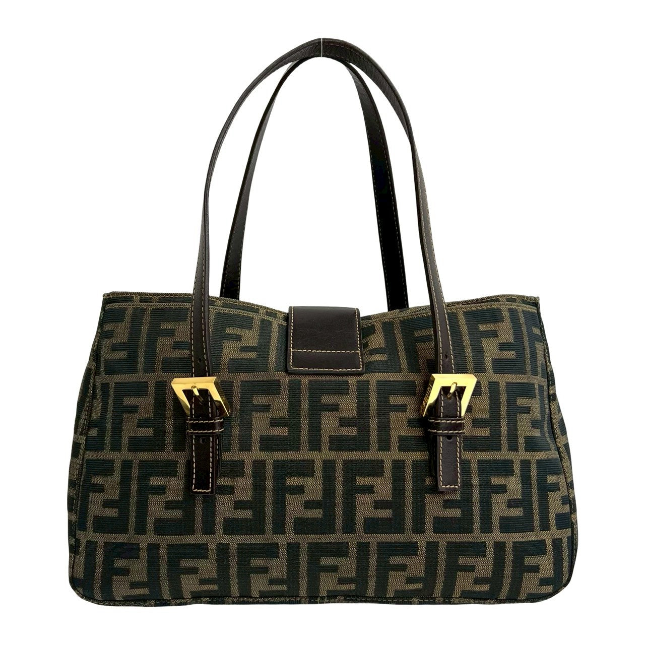 FENDI フェンディ ハンドバッグ スエード F金具 ブラック 黒 FENDI フェンディ ハンドバッグ – Trip