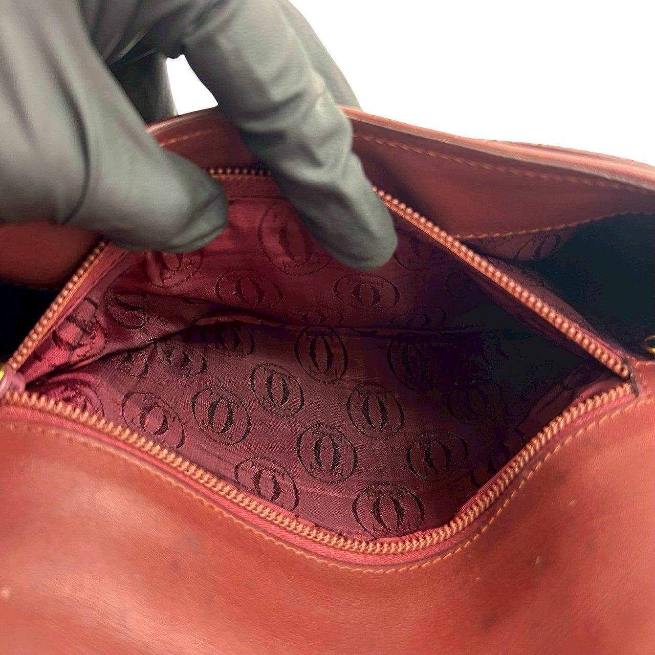 カルティエ　バッグ　ビンテージ品 CARTIER カルティエ (Vintage) ショルダーバッグ – Trip