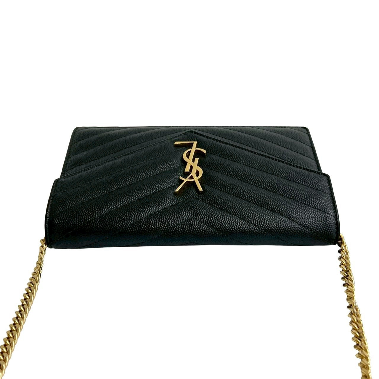 Saint Laurent サンローラン　カサンドラミニエンベロープ　ブラック カサンドラ ミニ エンベロープ（ナイロン） ブラック | Saint