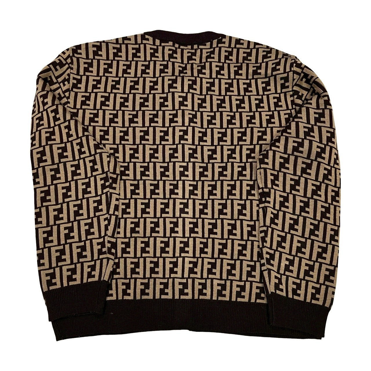 FENDI ロゴパターン ニットカーディガン FENDI フェンディ カーディガン – Trip