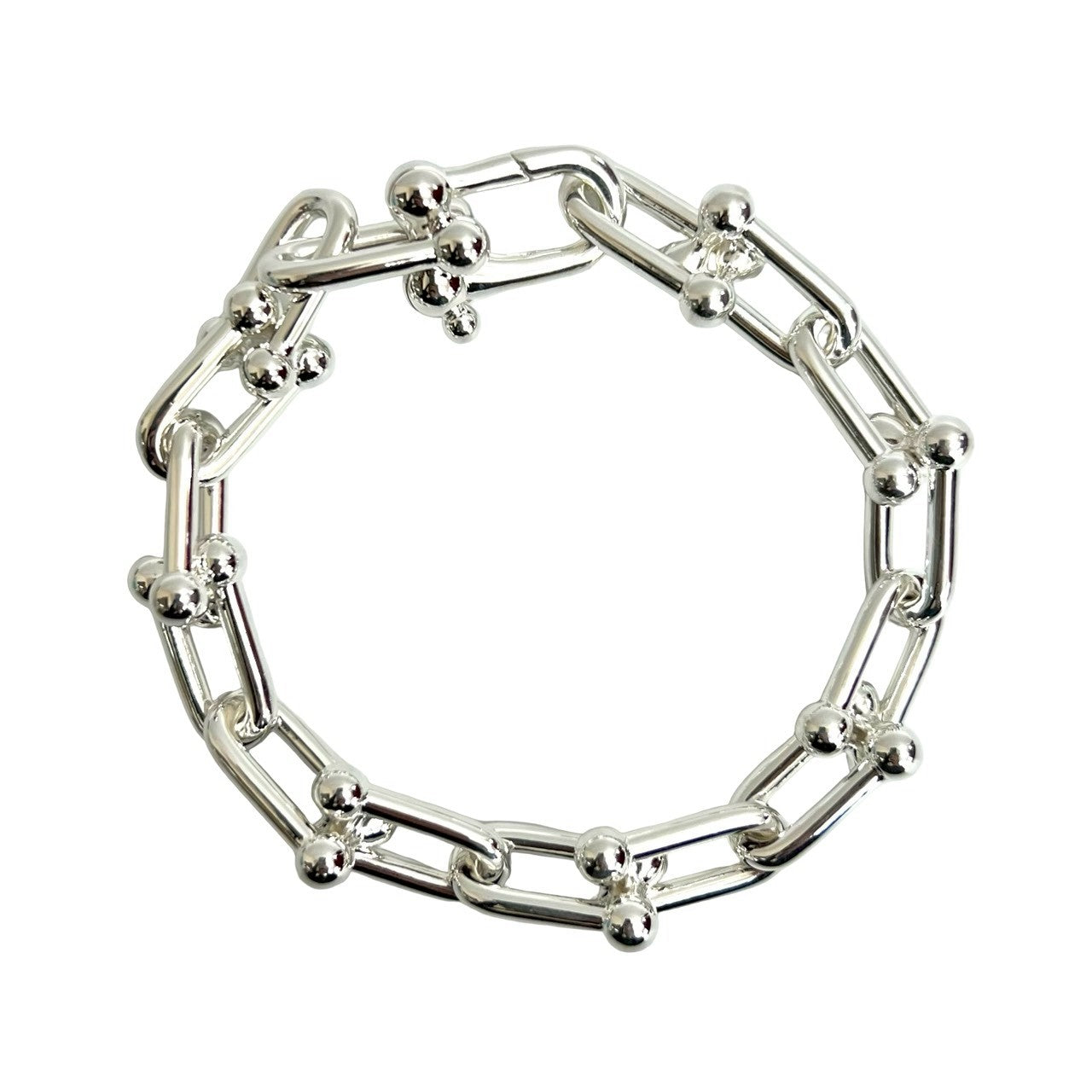 TIFFANY&Co. ティファニー ハードウェア ラージリンク ブレスレット – Trip