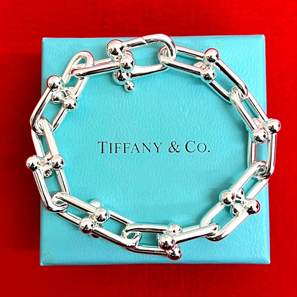 TIFFANY&Co. ティファニー ハードウェア ラージリンク ブレスレット – Trip