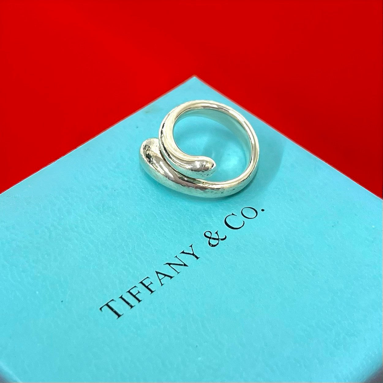 ティファニー エロンゲイテッド ティアドロップ 9号 TIFFANY 指輪 Tiffany ティファニー エロンゲイテッド ティアドロップ リング 指輪 9